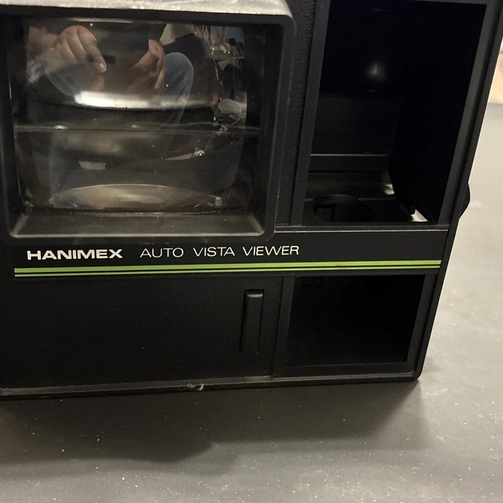 Vintage Hanimex Auto Vista Viewer 35mm Slide Viewer Untested Battery Powered